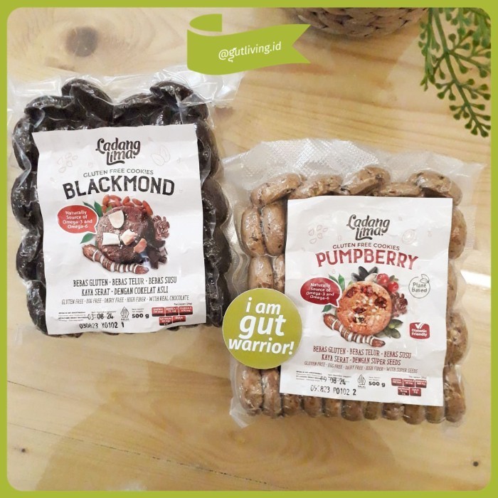 

Cookies Gluten Free Ladang Lima Blamond Blathins Pumpberry Healthy