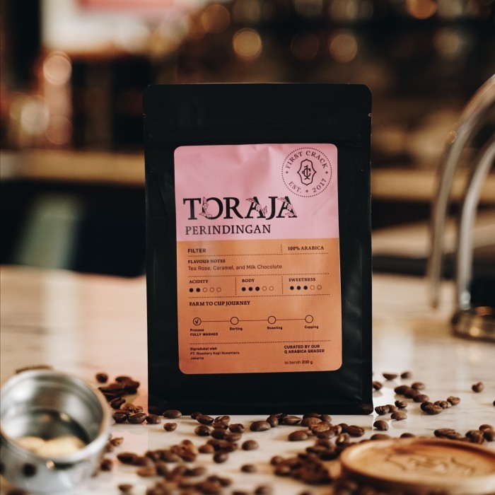 

Biji Kopi Toraja Sapan (200Gr) - First Crack Specialty Coffee Roasted