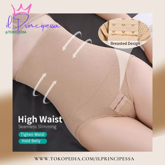 Warelly - Korset Celana Pelangsing Bukaan Bawah - Korset Pelangsing Perut