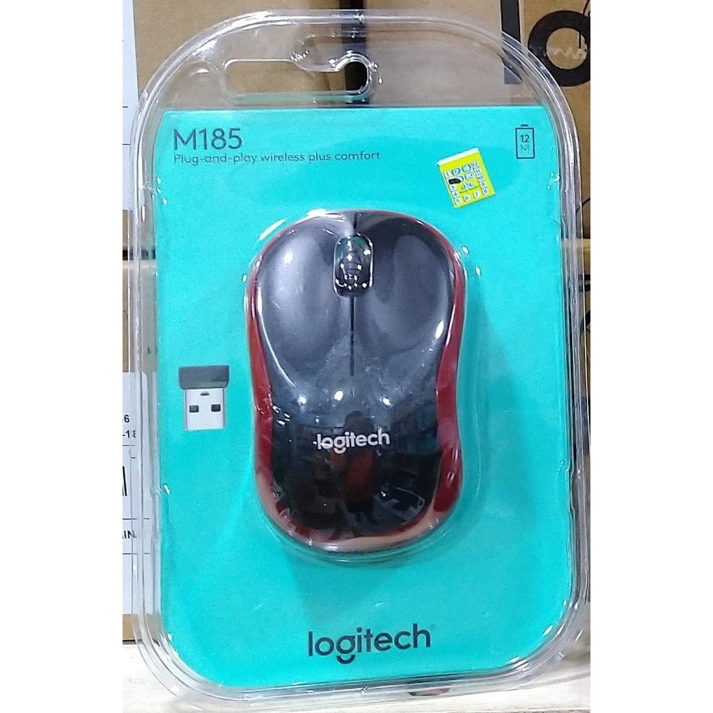 Mouse Wireless Logitech M185 , M 185 , M-185