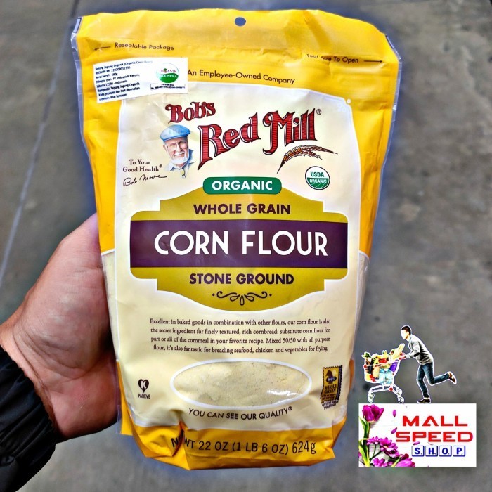 

Bob'S Red Ll Organic Whole Grain Corn Flour Stone Ground Bob Red