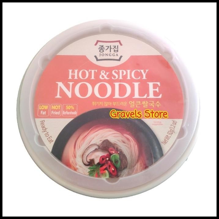 

[112Gr] Jongga Rice Noodle - Hot N Spicy Flavoured - Misua Misoa Korea