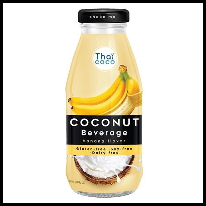 

[280Ml] Thai Coco Banana Coconut - Minuman Air Kelapa Rasa Pisang