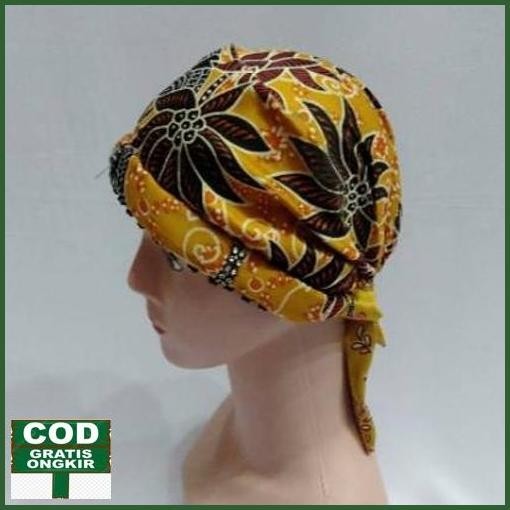 Cod Topi Kupluk Kerpus Ciput Batik Ibu Emak Kerpus Nenek Topi Songkok Hijab Khas Madura Kupluk Untuk