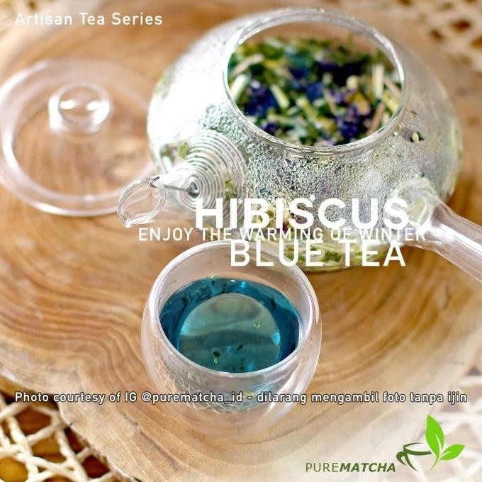 

Artisan Tea Cafe - Butterfly Pea Tea Teh Bunga Telang Blue Tea 50Gr