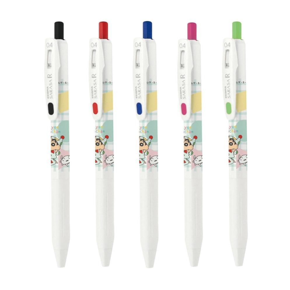 

gh-67 Zebra Sarasa R Crayon ShinChan Pyjamas Party 0.4mm Gel Ink Pen Limited Edition Terlaris