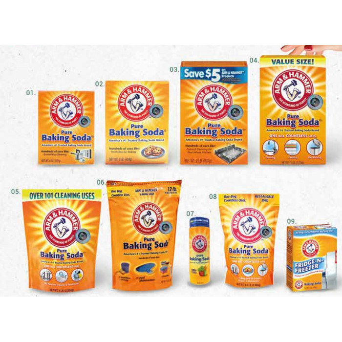 

Baking Soda / Soda Kue Arm and Hammer USA 907g K01