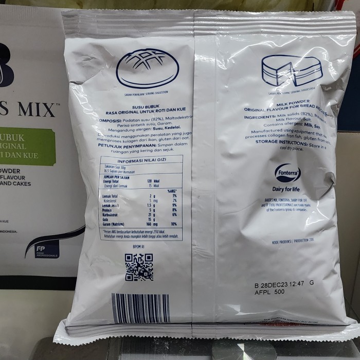 

Bakers mix susu bubuk milk powder 500 gr K01