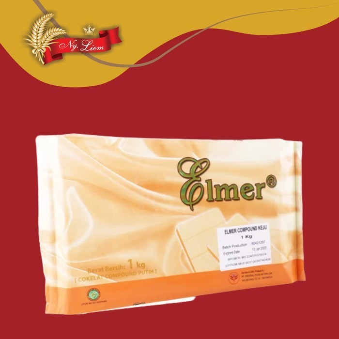 

AKG-357 ELMER CHOCOLATE COMPOUND / COKELAT MASAK CHEESE / KEJU 1 KG K01