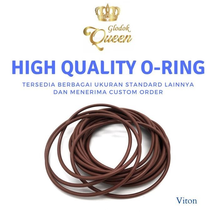 O-Ring Oring Standard Metric Viton75 2X21 Cs 2 X Id 21 Mm
