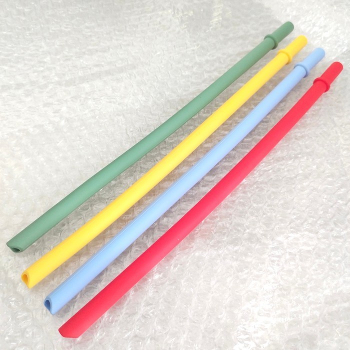 SILICONE BOBA straw for kid sedotan silikon botol minum anak K02