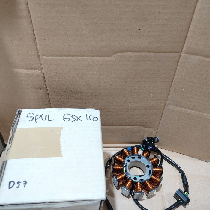 Spull Spul Assy Stator Magnet Set Pulser Suzuki Gsx 150 12K11 Sgp Ori