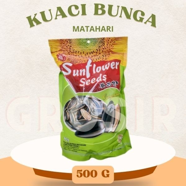 

Celan Kuaci Bunga Matahari Hsiang Yang / Aci Sunflower Seeds 500Gr