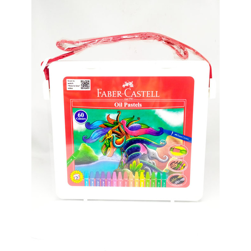 

Faber-Castell - Crayon Hexagonal Oil Pastel Set Isi 60 Warna