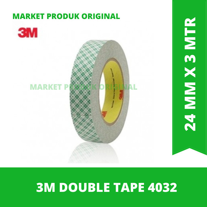 

3M DOUBLE TAPE FOAM 4032 - MOUNTING TAPE - DOUBLE TAPE 24MM X 3 MTR