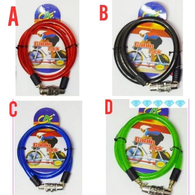 Gembok Rantai / Gembok Helm / Anti Maling / Gembok Sepeda Motor Mobil