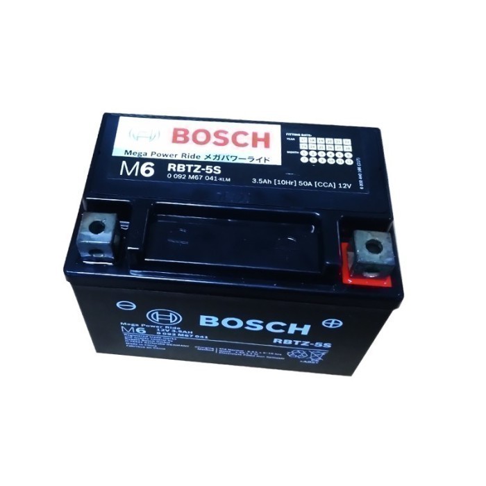 Aki Kering Motor Yamaha Mio Cw, Gt, M3 125, J, New Mio - Bosch Rbtz-5S