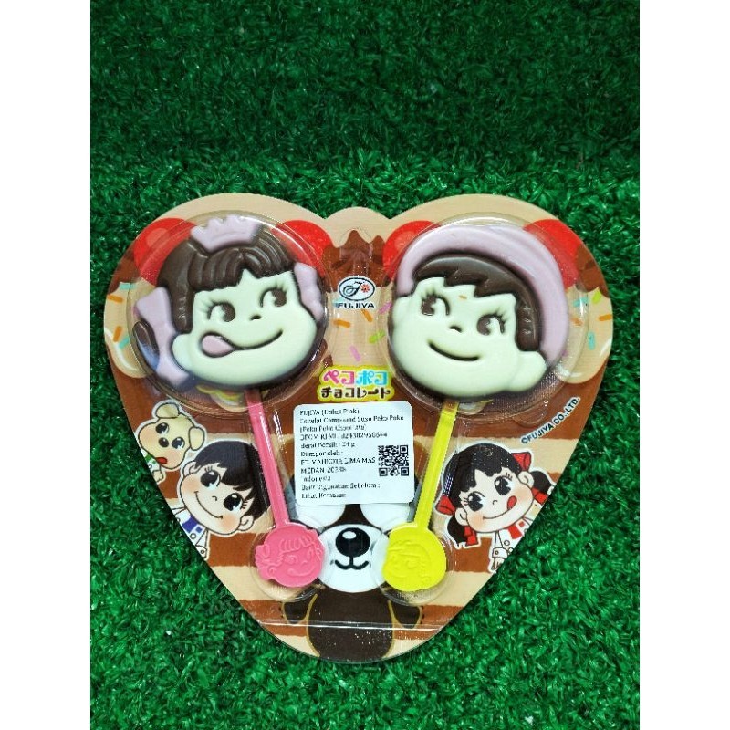 

Fujiya Cokelat Compound Susu Peko Poko Chocolate 24gr Impor Jepang