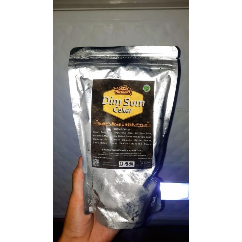 

[KEMASAN POUCH] DIMSUM CEKER/CEKER PEDAS