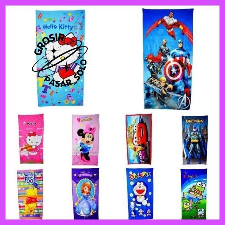 Beli 2 Murah Handuk Karakter Besar New / Handuk Dewasa / Handuk Karakter
