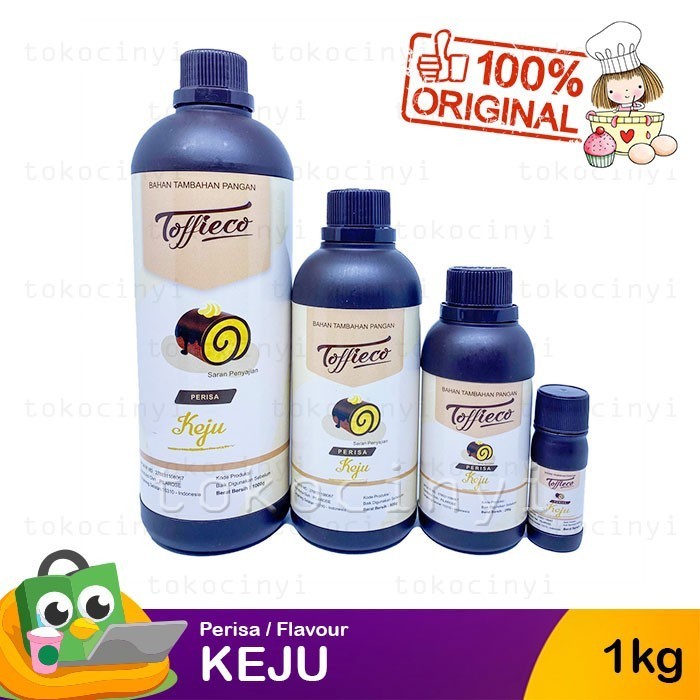 

Toffieco Flavour / Perisa - Keju / Cheese 1 Kg