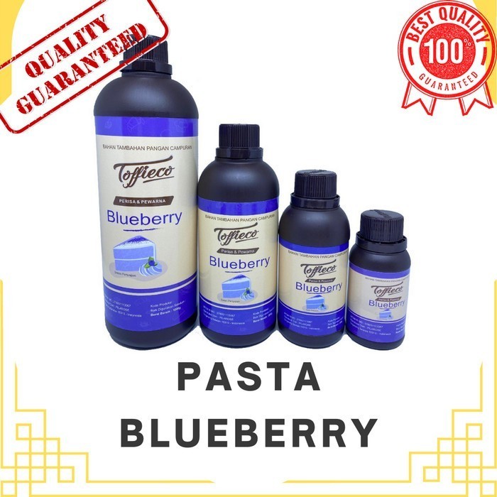 

Perisa Dan Pasta Blueberry Toffieco 1 Kilogram