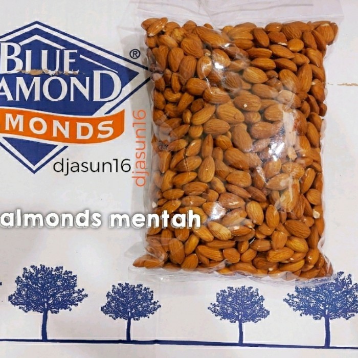 

Kacang Almond Mentah Kupas 1Kg Raw Whole Almond