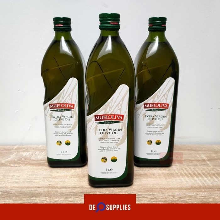 

Minyak Zaitun Mueloliva Extra Virgin Olive Oil 1L - Evoo Premium Spain