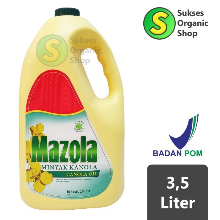

Minyak Kanola/Canola Oil Mazola 3,5Liter