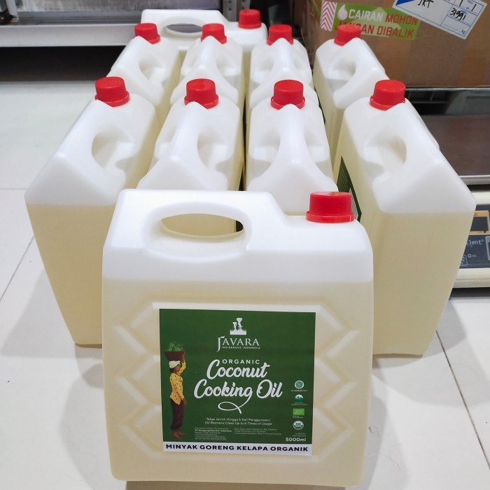 

Organic Coconut Cooking Oil 5 L /Javara/ Minyak Goreng