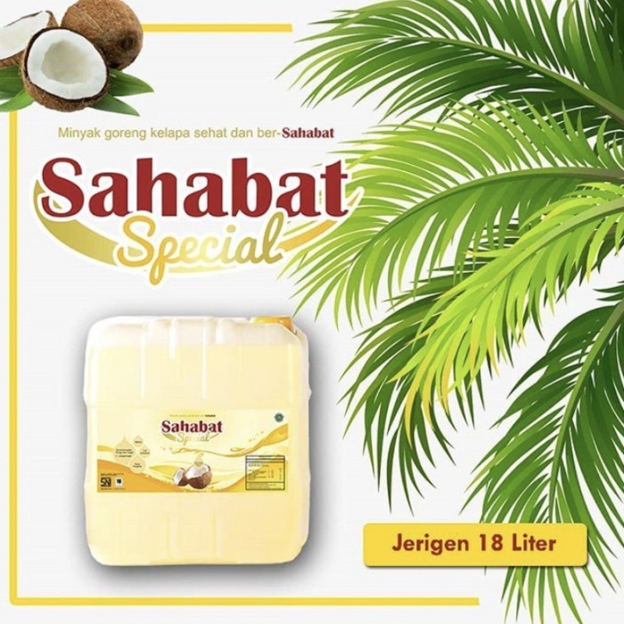 

Minyak Goreng Kelapa Sahabat Special 18 Ltr