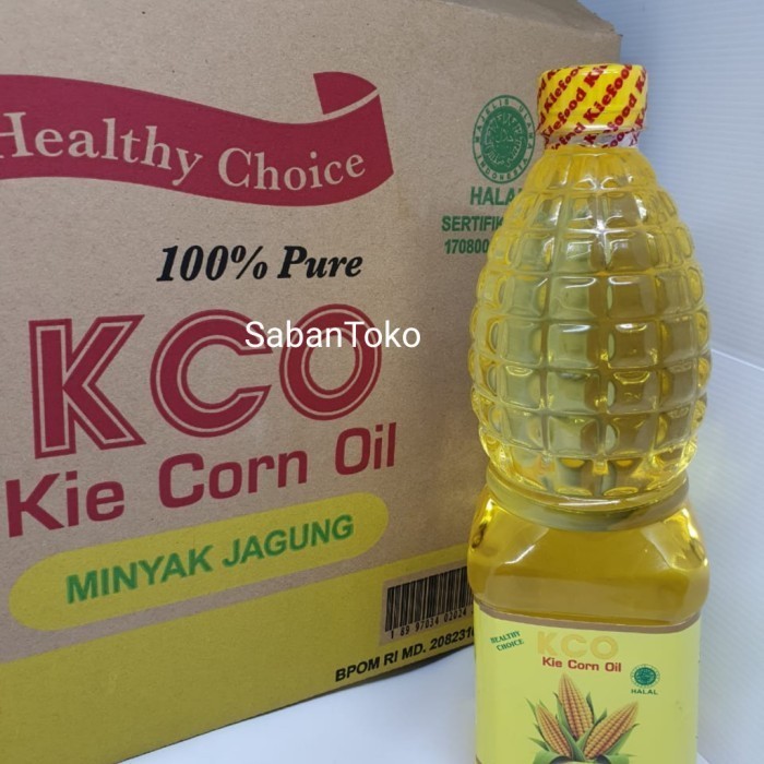 

Minyak Jagung Kco / Kco Corn Oil 1Liter (Per 1 Dus - 12 Botol)