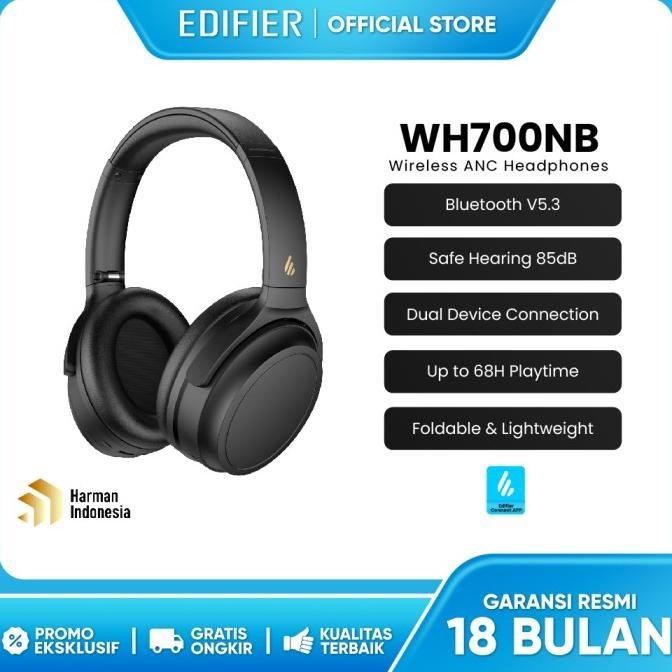 EDIFIER WH700NB Wireless Stereo ANC Over-Ear Headphone
