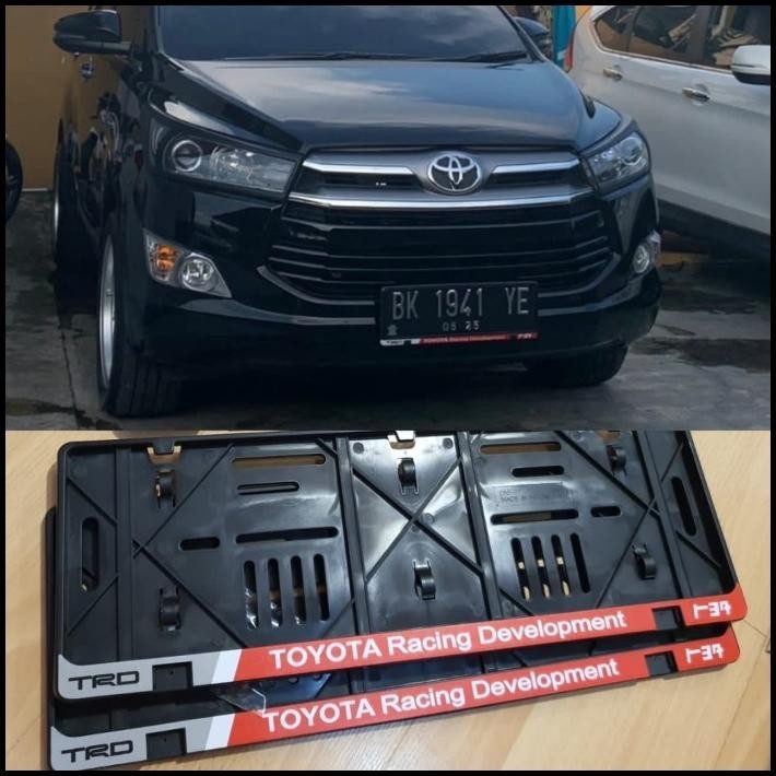 DUDUKAN PLAT NOMOR MOBIL INNOVA TRD