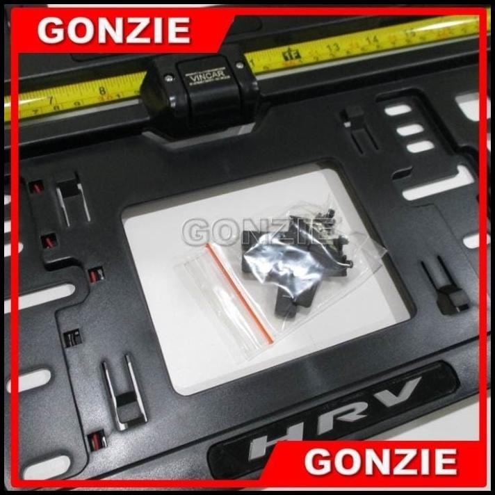 DUDUKAN TATAKAN PLAT NOMOR MOBIL HONDA HRV LAMPU/LED BIRU