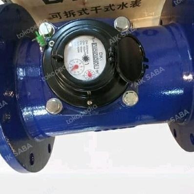 Meteran Air 6" Inch / Water Meter / Flow Meter Cast Iron Dki