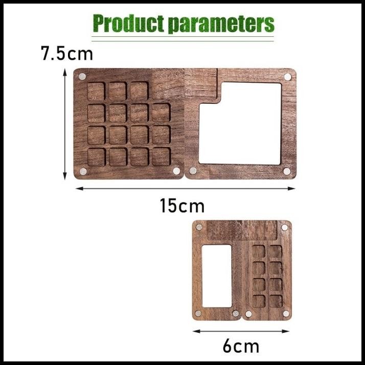 

HOT DEAL WOODEN PALETTE 15 / MAGNETIC WOODEN PALETTE FOR WATERCOLOR/ MINI !!!