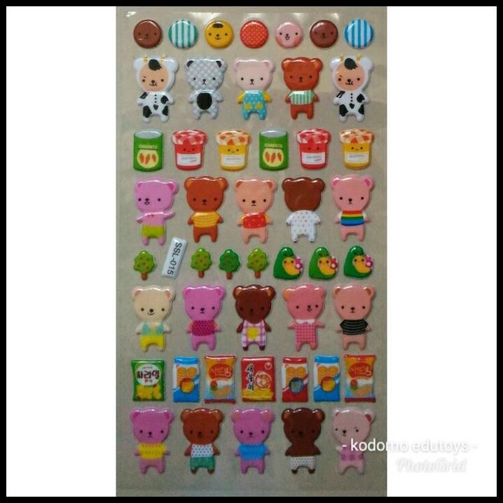 

DISKON STICKER STIKER ANAK TIMBUL BEAR !!