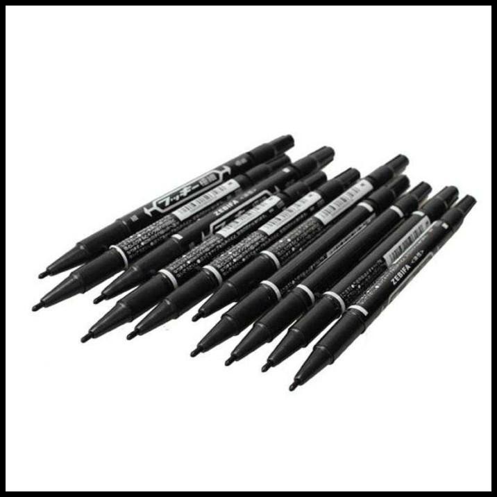 

HOT DEAL SPIDOL PERMANEN DUAL HEAD MARKER WATERPROOF 10 PCS !!