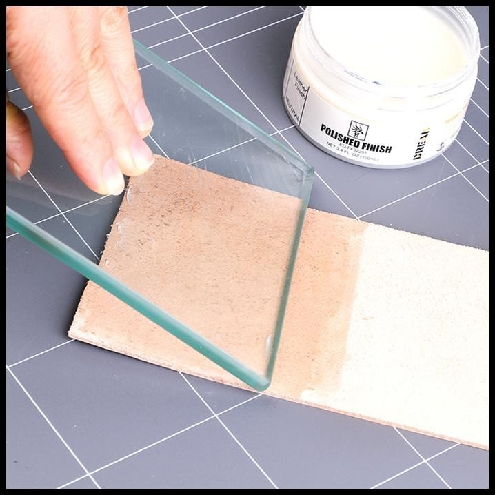 

DISKON LEATHER CRAFT TEMPERED GLASS PLATE POLISH THINNING GLUE DIY TOOL BOARD !!!