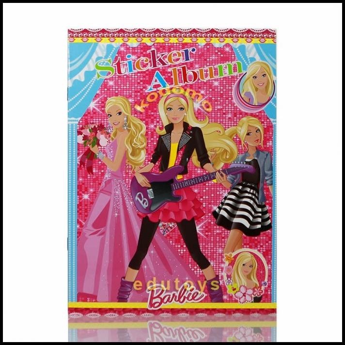 

DISKON ALBUM STIKER/BUKU STIKER LEMBARAN KOSONG KARAKTER BARBIE !!!!!!!