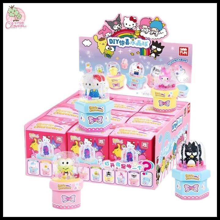 

DISKON DIY SNOW BALL CUTE CHARACTER BLIND BOX GIFT BOX KOTAK GLITTER KADO !!!!!!!