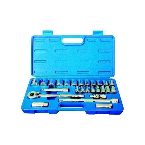 Jual Baru Kunci Sock Set Socket Set Sq 26Pcs Krisbow Kw0101371