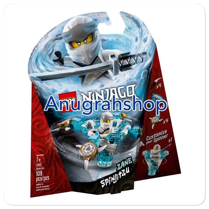LEGO 70661 NINJAGO Spinjitzu Zane - Blocktopia