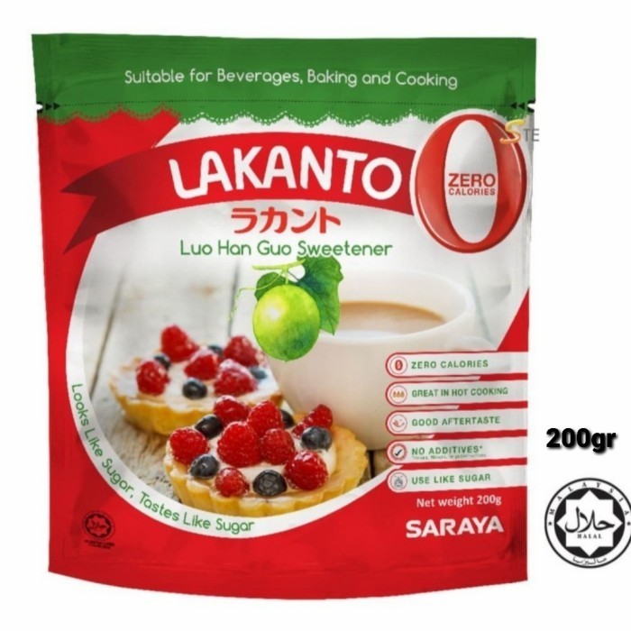 

200Gr Lakanto Monk Fruit Sweetener / Gula Keto/ Gula Diet - Adelineez