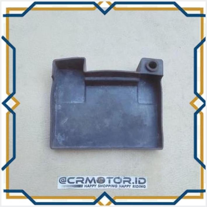 [mbg] original karet cover tutup pelindung protector accu aki band battery yamaha r15 v2 old lama or