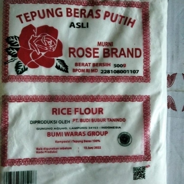 Tepung Beras Rose Brand 1 Dus