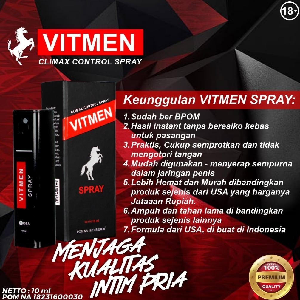 staad.malls VITMEN SPRAY  HERBAL KEMASAN EKONOMIS TAHAN LAMA VITMEN
