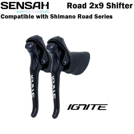 Premium Brifter Sensah Ignite 18 Speed Shifter 2 9 9Speed Kiri Kanan Sepeda Balap Lipat