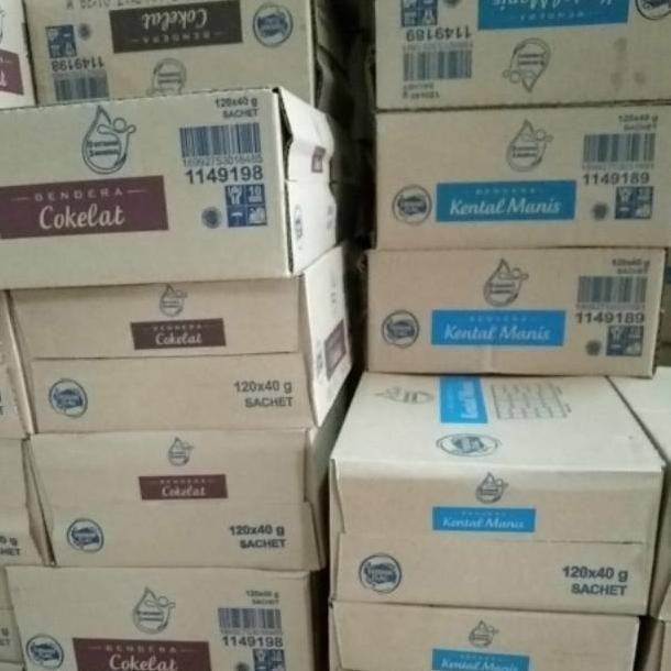 

RTY Susu Bendera sach 40g 120 pcs/ dus TERLARIS